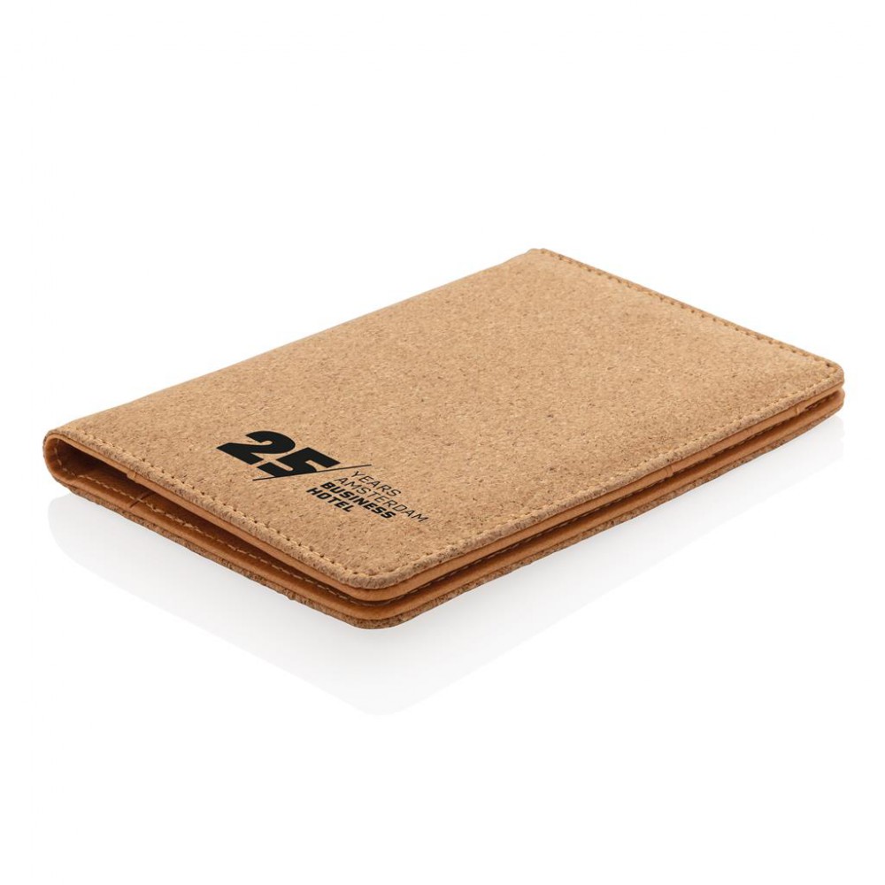 Cork passport holder